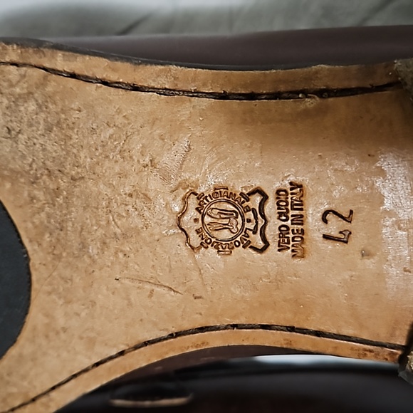 Luca del Forte brown horsebit loafers with patina. - Picture 7 of 7